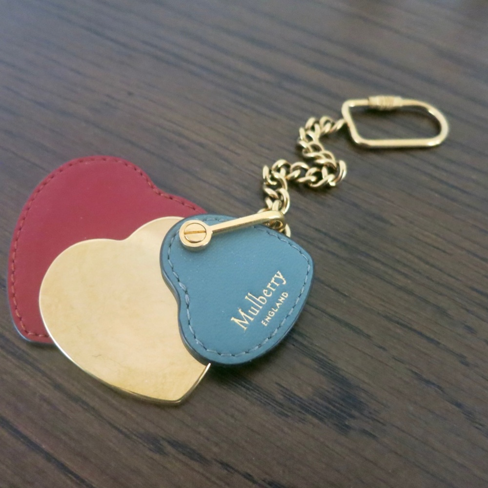 7 inches Mulberry Key Fob/Bag Charm